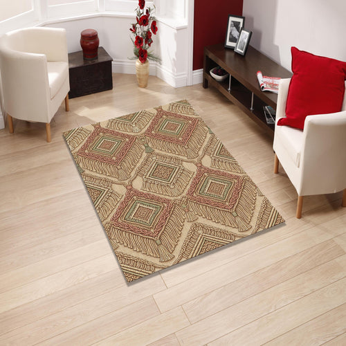 Macrame Boho Area Rug Living Room Bedroom Carpet Washable