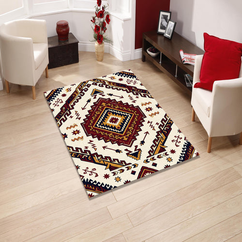 Aztec Southwestern Area Rug Living Room Tribal Carpet Washable