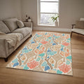 Coastal Macrame Sea Rug Beach House Bedroom Carpet Washable