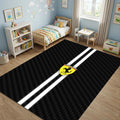 Ferrari Area Rug Man Cave Garage Carpet Washable Non-Slip Sports