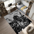 Berserk Guts Battlefield Rug Dark Fantasy Living Room Carpet