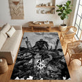 Berserk Guts Battlefield Rug Dark Fantasy Living Room Carpet