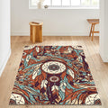 Boho Dreamcatcher Area Rug Bedroom Living Room Carpet Washable