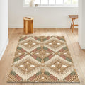 Boho Macrame Geometric Area Rug Living Room Bedroom Carpet
