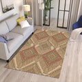 Macrame Boho Area Rug Living Room Bedroom Carpet Washable
