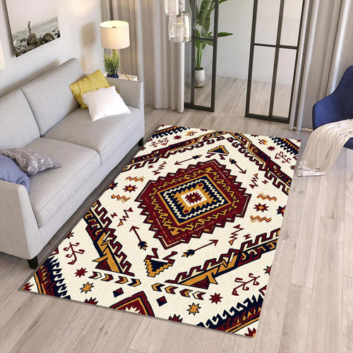 Aztec Southwestern Area Rug Living Room Tribal Carpet Washable