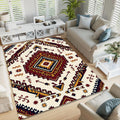 Aztec Southwestern Area Rug Living Room Tribal Carpet Washable