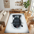 Mclaren Sports Car Area Rug Man Cave Garage Bedroom Carpet