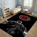 Berserk Guts Area Rug Anime Manga Gaming Room Carpet Washable