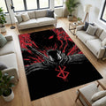 Berserk Berserker Armor Rug Dark Fantasy Bedroom Carpet Washable