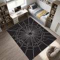 Broken Glass Area Rug Dark Aesthetic Bedroom Carpet Washable