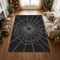 Broken Glass Area Rug Dark Aesthetic Bedroom Carpet Washable