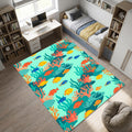 Ocean Coral Reef Fish Rug Kids Bathroom Play Mat Washable NonSlip